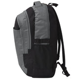 Mochila Vidaxl para la escuela 40 L Negro y gris