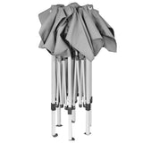 Vidaxl PartyTent pop-up Hexagonal pliage 3,6x3,1 m gris