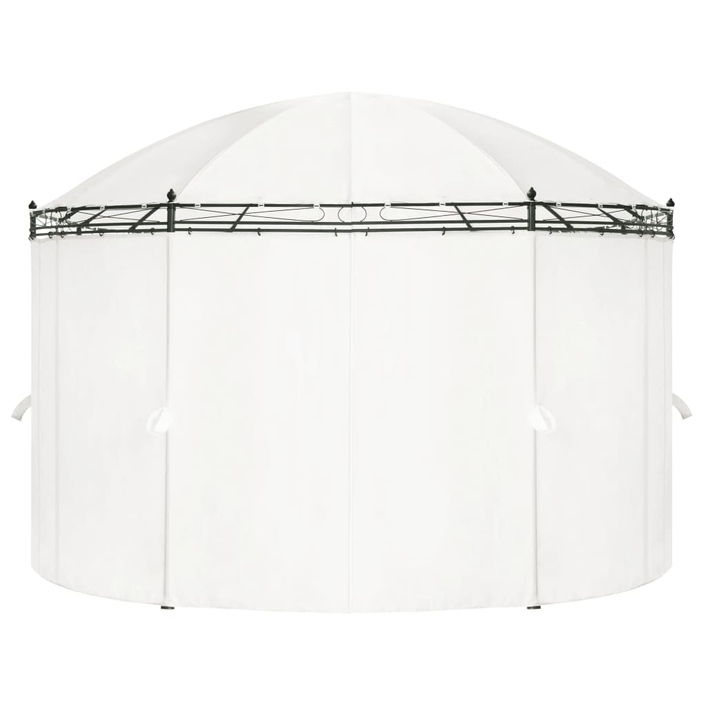 Vidaxl arbor 530x350x265 cm kremna bela