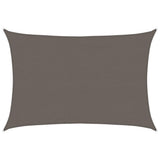 Vidaxl Sunshade HDPE rectangulaire 4x6 m anthracite