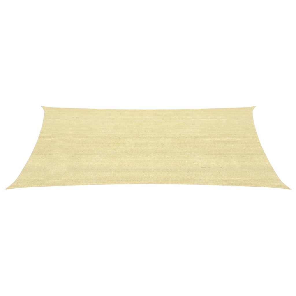 Vidaxl Sunshade HDPE rectangular 2x4 m beige