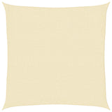 Vidaxl Sunshade HDPE Cream carré 3,6x3,6 m