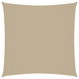 Vidaxl Sunshade Square 3,6x3,6 m Oxford Fabric Beige