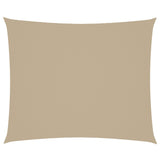 Vidaxl Sunshade Rectangular 4x6 M Oxford Fabric beige