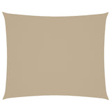 Vidaxl Sunshade rectangulaire 4x6 m oxford tissu beige
