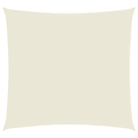 Vidaxl Sunshade Square 3,6x3,6 m Oxford Fabric Crème -Colored