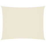 Vidaxl Sunshade rectangulaire 4x6 m oxford tissu crème -colored