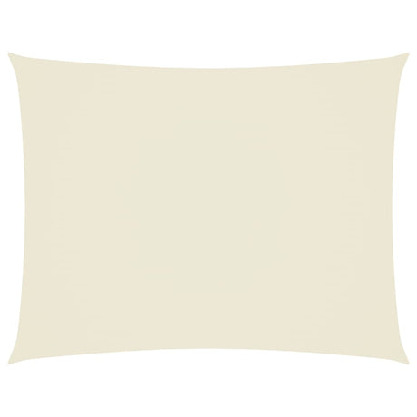 Vidaxl Sunshade rectangulaire 4x6 m oxford tissu crème -colored