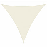 Vidaxl Auvent triangulaire 5x5x5 m Oxford Fabric Crème coloré