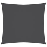 Vidaxl Sunshade Square 3,6x3,6 m Oxford tissu anthracite -colored