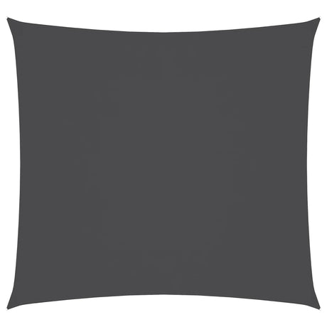 Vidaxl Sunshade Square 3,6x3,6 m Oxford tissu anthracite -colored