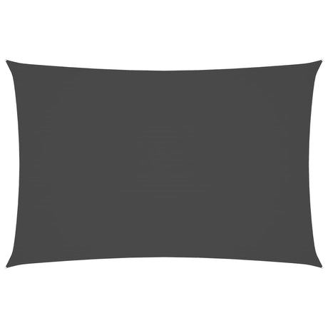Vidaxl Sunshade rectangulaire 2x4 m oxford tissu anthracite -colored
