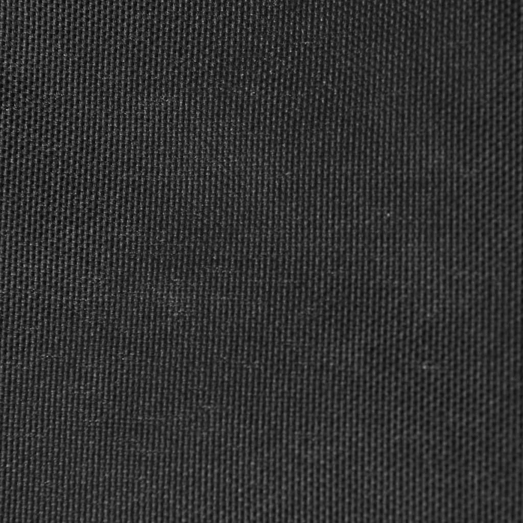 Vidaxl Sunshade triangulaire 5x5x5 m Oxford tissu anthracite -colored