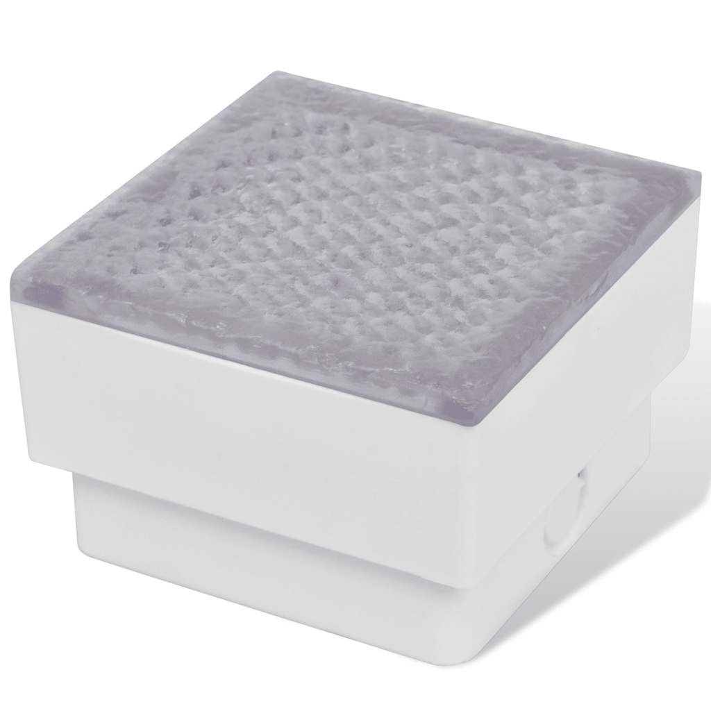 Vidaxl Ground Spots 12 ST LED 100x100x68 mm