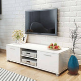 Vidaxl tv-meubel 120x40,5x35 cm hoogglans wit