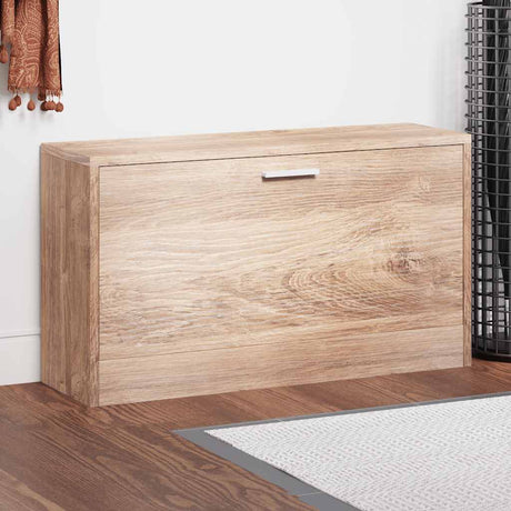 Vidaxx banc de rangement pour chaussures 80x24x45 cm couleur chêne