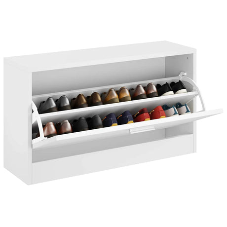 Vidaxx armoire à chaussures 80x24x45 cm blanc