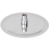 Vidaxl Pain Shower Head autour de 20 cm en acier inoxydable
