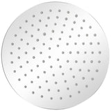 Vidaxl Rain Shower Head Round 25 cm en acier inoxydable