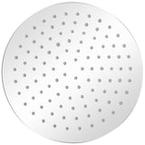 Vidaxl Rain Shower Head Round 25 cm rustfritt stål