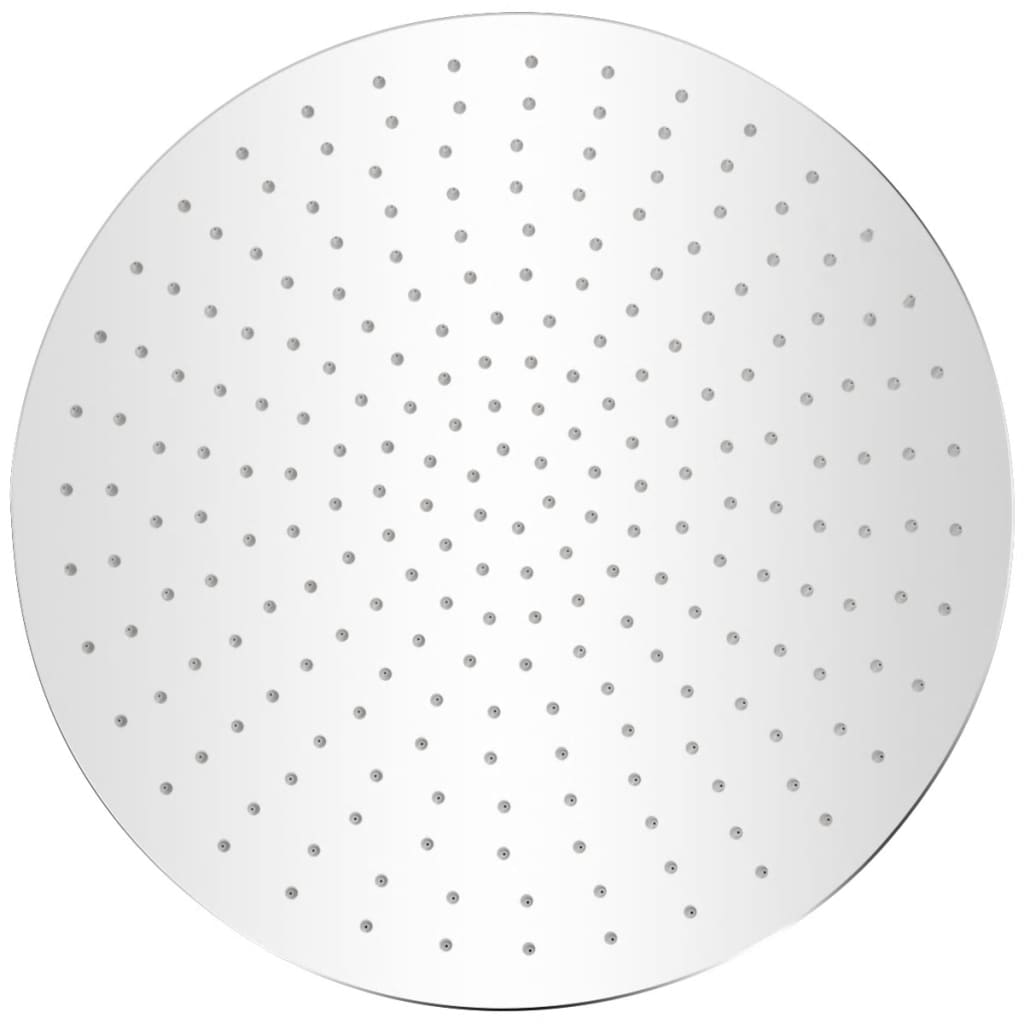 Vidaxl RUNDUCH Duschhuvud rostfritt stål 40 cm rund