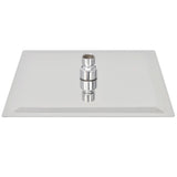 Vidaxl Rain Shower Head Square 25x25 cm en acier inoxydable