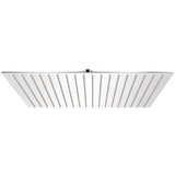 Vidaxl Rain Shower Head en acier inoxydable 50x50 cm carré