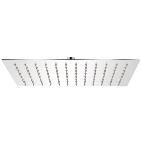 Vidaxl Pluie Shower Head en acier inoxydable 20x30 cm rectangulaire