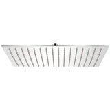 Vidaxl Pluie Shower Head en acier inoxydable 30x40 cm rectangulaire