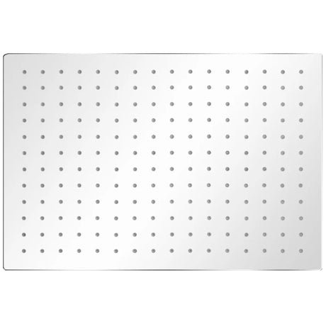 Vidaxl Pluie Shower Head en acier inoxydable 30x40 cm rectangulaire