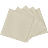 Vidaxl Napkins 50 pièces crème 50x50 cm