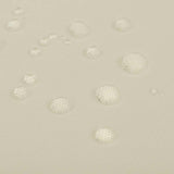Nappeurs Vidaxl 5 pièces crème 170x130 cm
