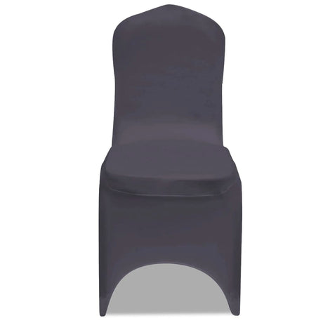 Couverture de chaise vidaxl strethracite 6st