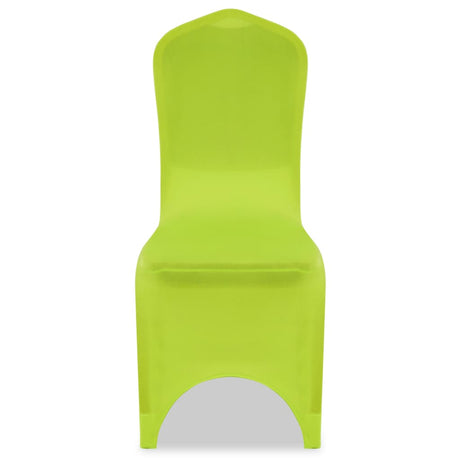 Couverture de chaise vidaxl stretch 4 pièces vertes