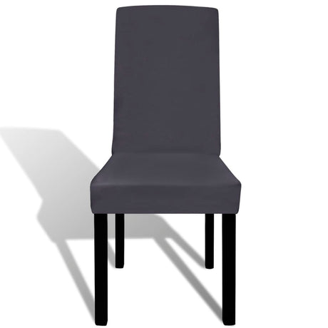 Vidaxl Seat Covers 4 ST stret Strak Anthracite -Colored