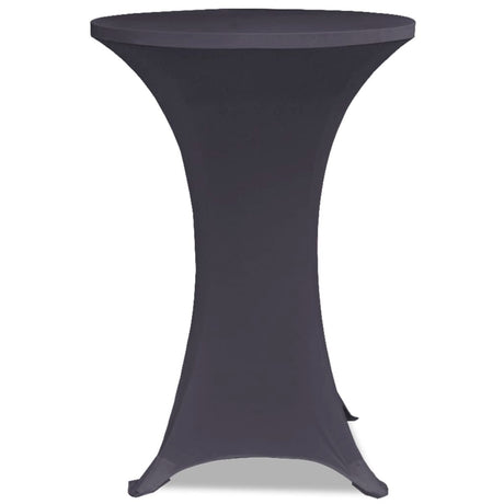 Couverture de table vidaxl strethracite 2st
