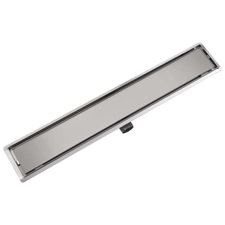 Vidaxl Douleur de douche en acier inoxydable rectangulaire 830x140 mm