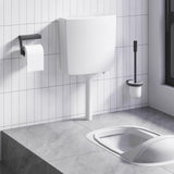 Plancher de toilette Vidaxl avec alimentation en eau au fond 3 6 L blanc
