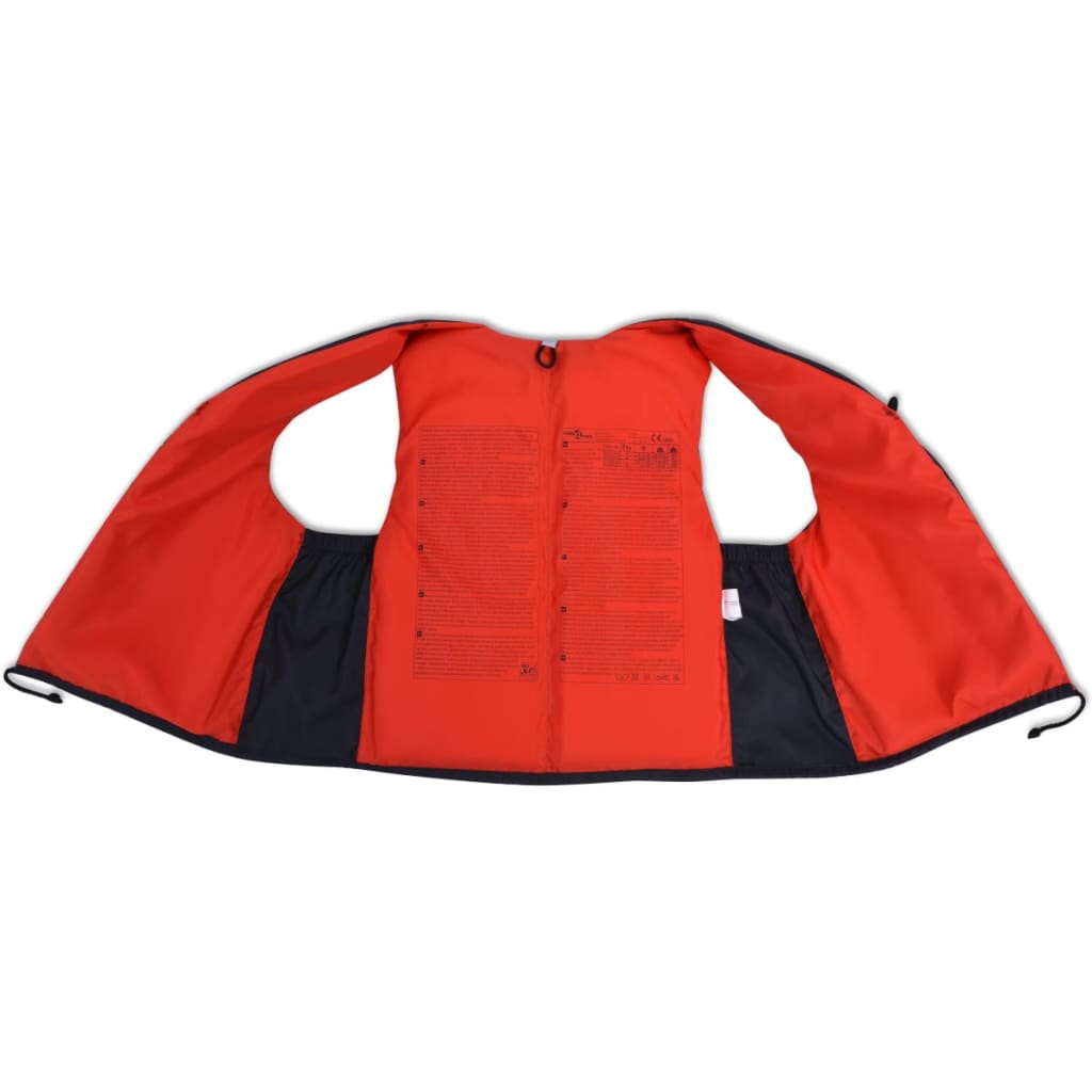 Vidaxl Swimming Vest 50 N 90+ kg marineblå