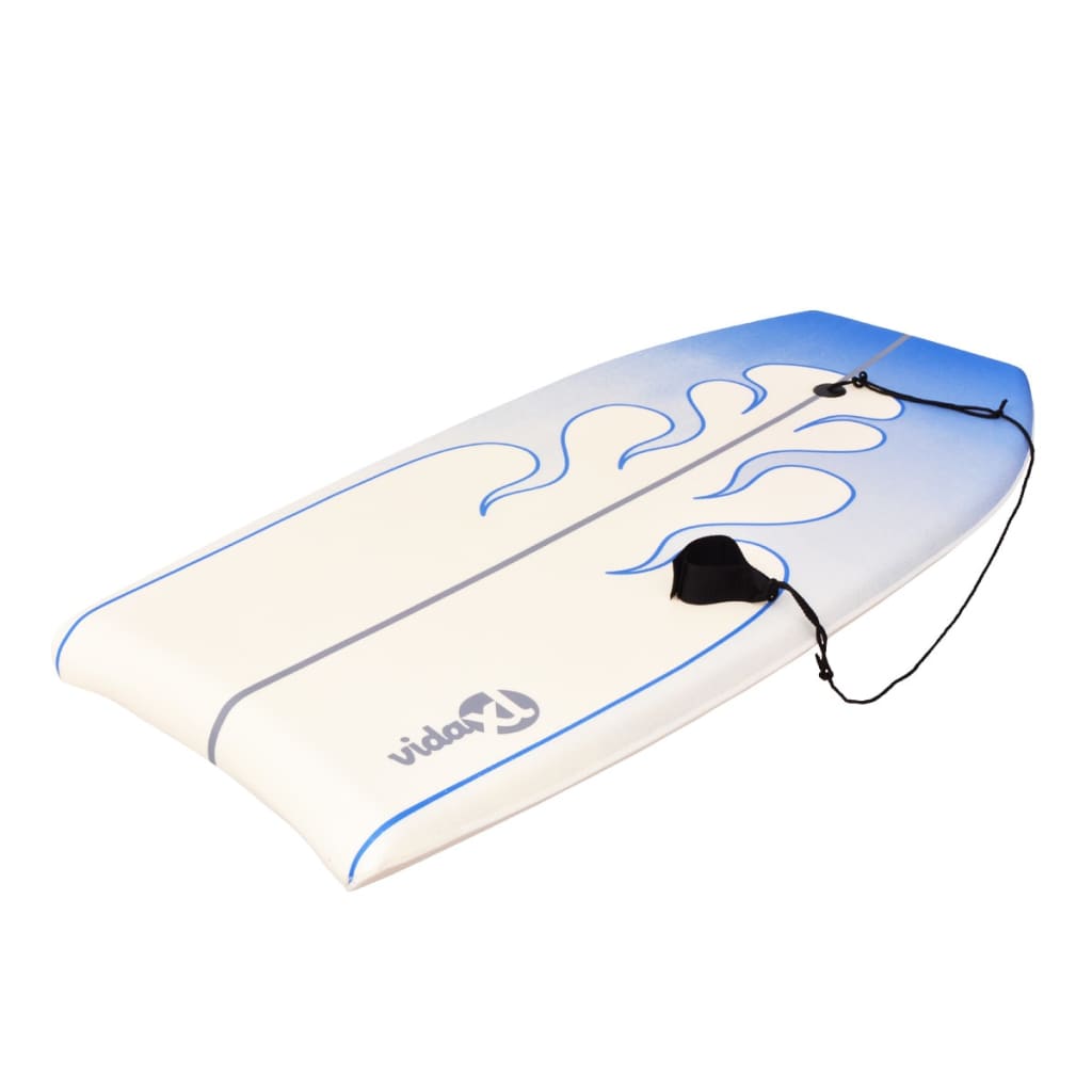 Vidaxl bodyboard bleu 104 cm
