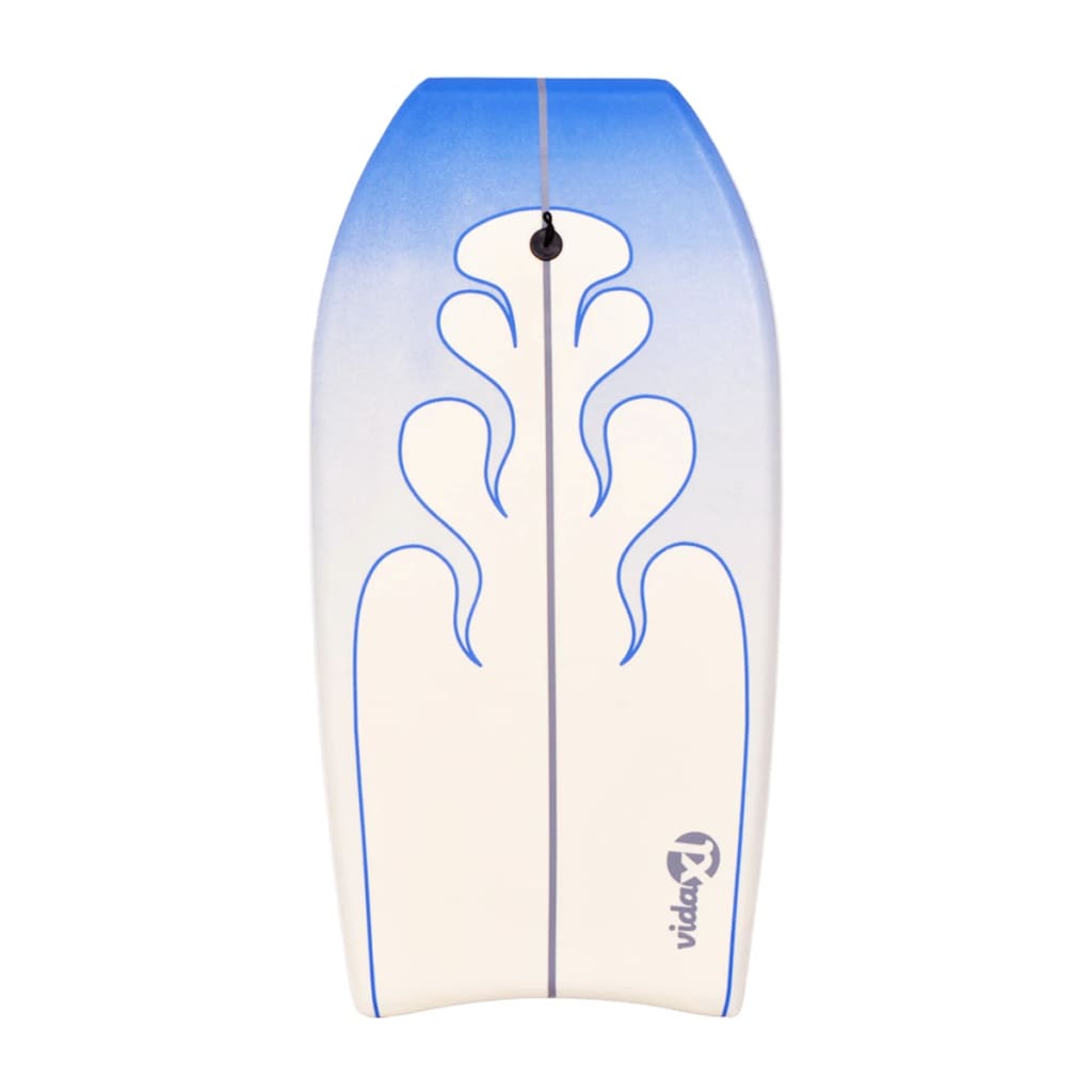 Vidaxl bodyboard bleu 104 cm