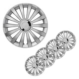 Proplus Hubcaps 4 St Meridian 13 '' Colore en argent