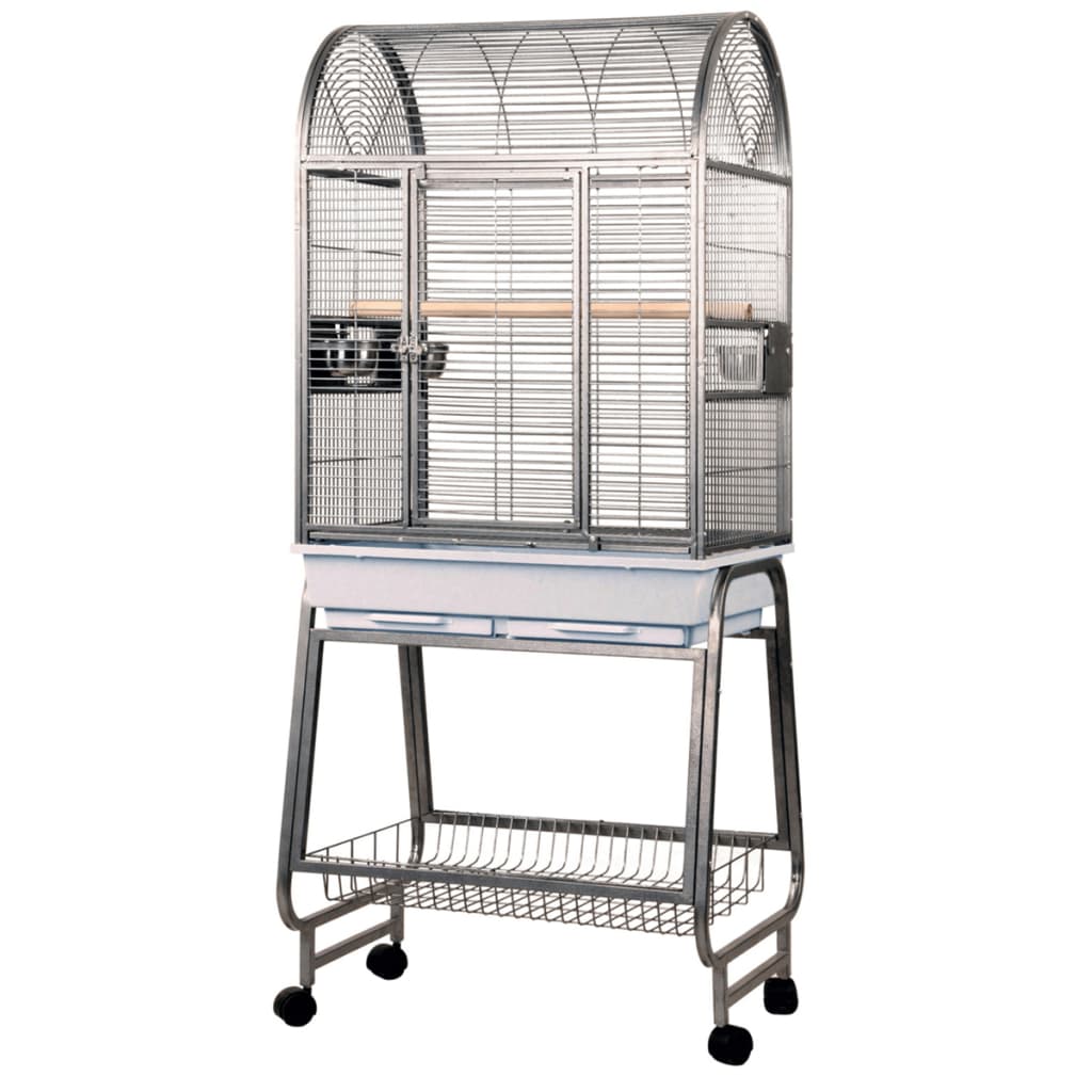 Strong Parrot Cage Villa Nora 67.7x51.5x154 cm Gray 93083