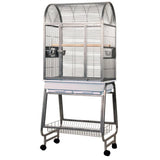 Strong Parrot Cage Villa Nora 67.7x51.5x154 cm Gray 93083