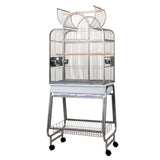 Strong Strong Parrot Cage Villa Bianca 67.7x51.5x154 cm grå 93084