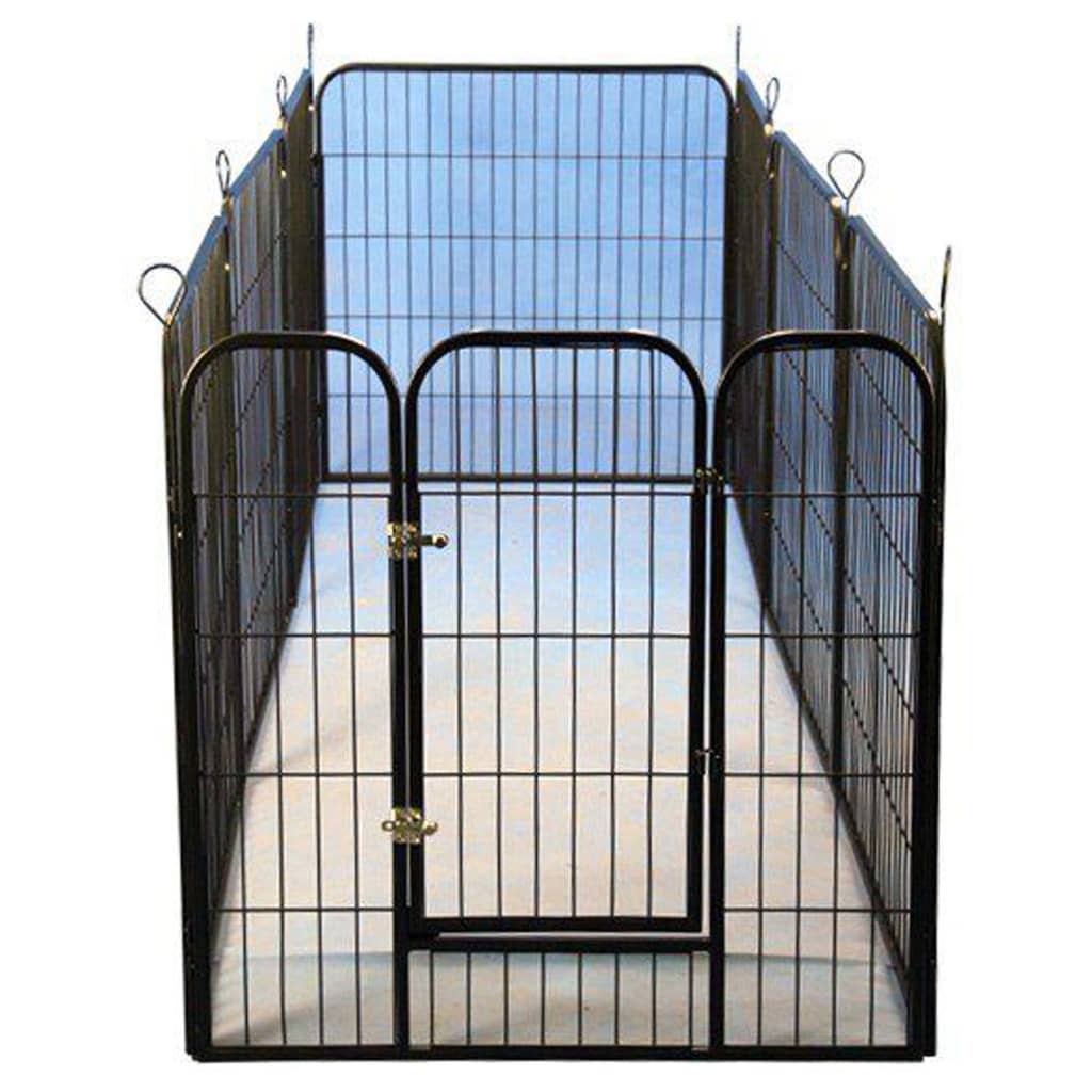 @Pet chiotren modulaire 79x81 cm noir