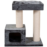 Quapas! Scratch Post Bandit 76x45x82 cm Gris foncé