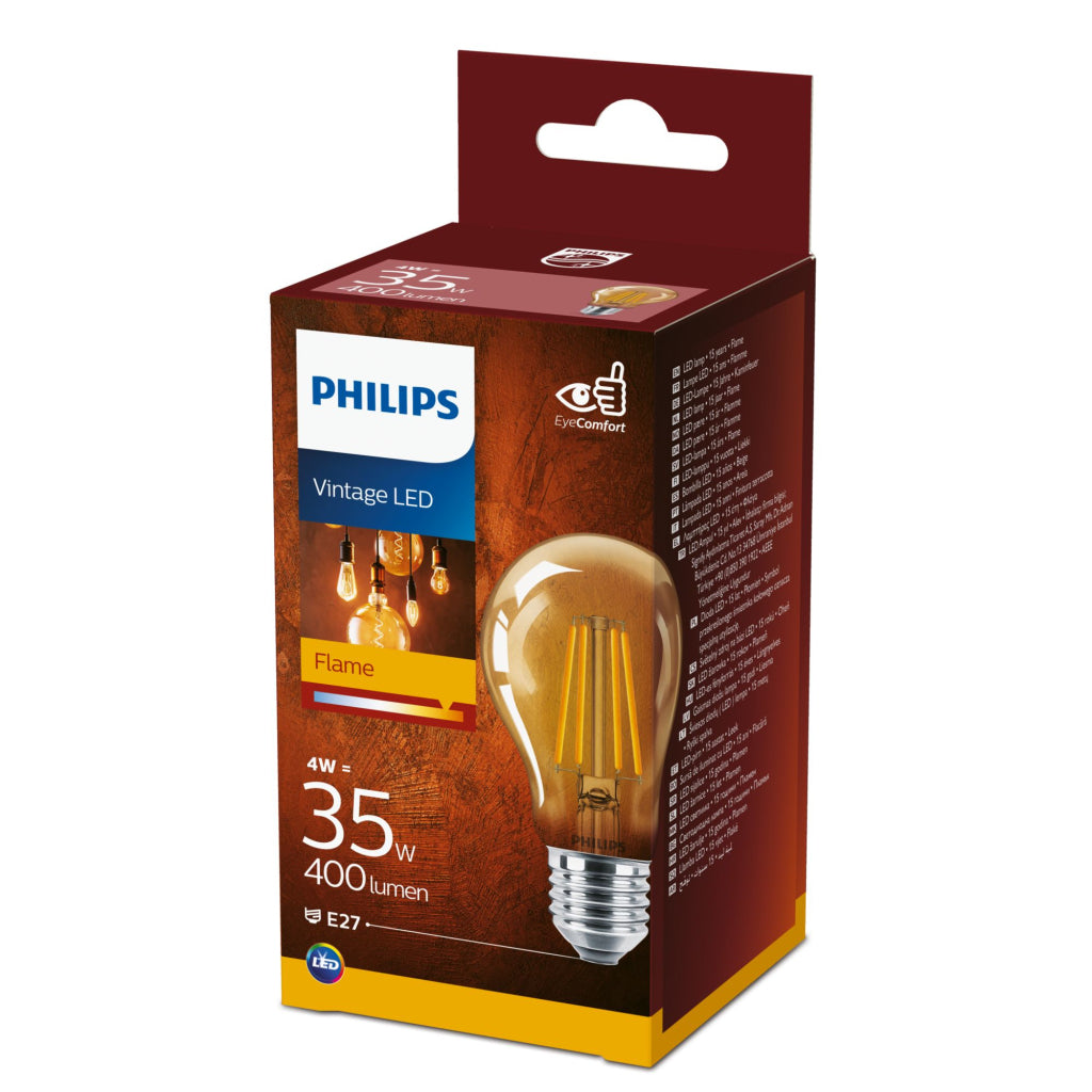 Philips LED Classic 35W A60 E27 825 Gold Ndsrt4 Lighting