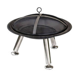 Redfire Fire Bowl Chicago 75 cm en acier noir 85013