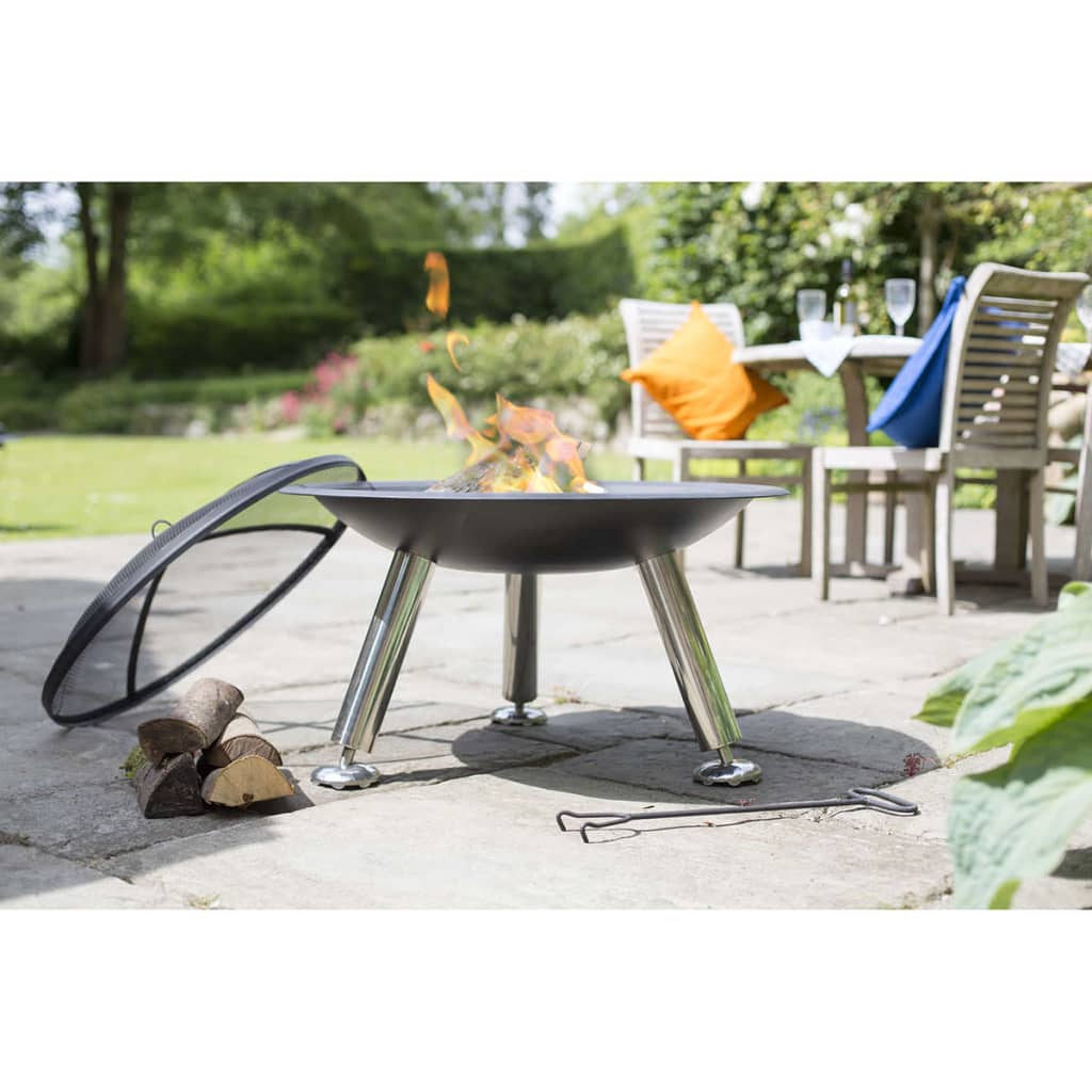 Redfire Fire Bowl Chicago 75 cm en acier noir 85013